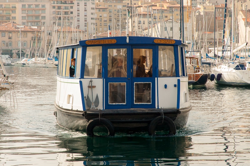 Cesar Ferry boat in Old Marseille port