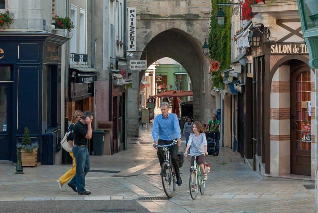 Avoid the Holiday Traffic: Discover Hidden Treasures in France by Train 1 Amboise cycling on bikes