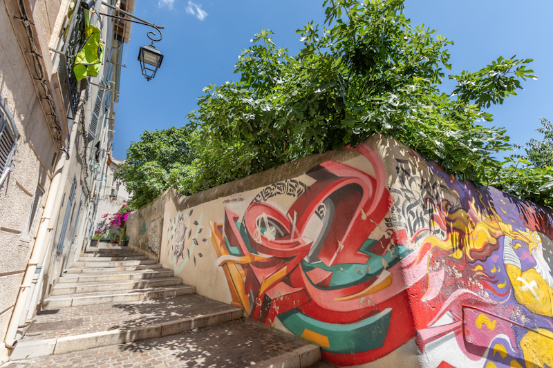 Old Marseille: France’s historic Mediterranean gateway 5 Colourful street art in Le Panier, Marseille